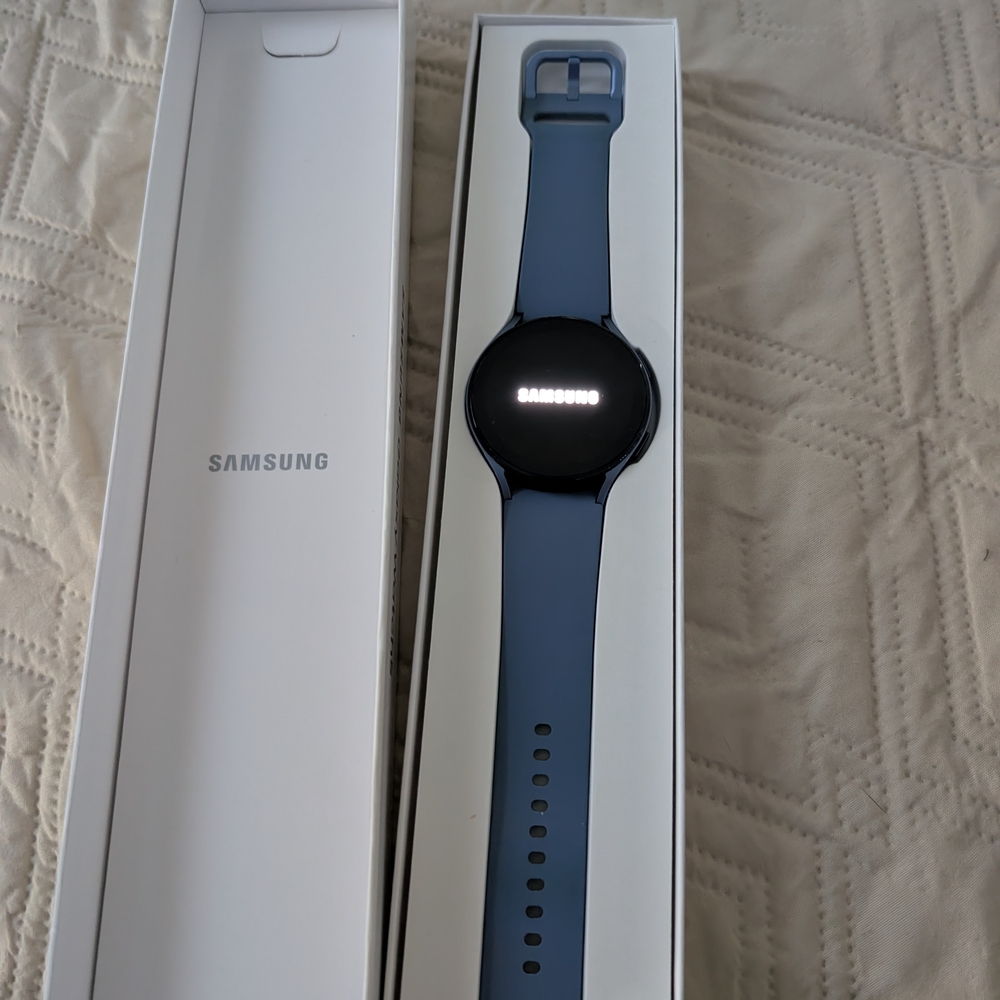 Samsung Blue Smartwatch 5